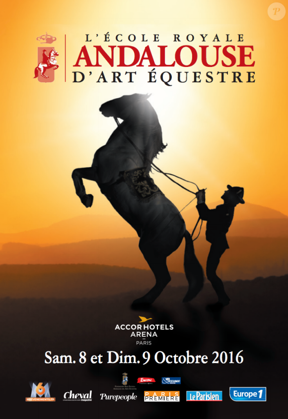 L'Ecole Royale Andalouse d'art équestre sera en représentation à l'AccorHotel Arena de Paris, les 8 et 9 octobre 2016.