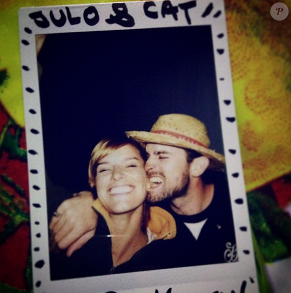 Fauve Hautot et Jules : Selfie pour Instagram