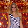 Miss Languedoc - Les 12 finalistes défilent, lors de l'élection Miss France 2016 le samedi 19 décembre 2015 sur TF1
