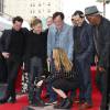 Quentin Tarantino, Samuel L. Jackson, Demian Bichir, Tim Roth, Jennifer Jason Leigh, Walton Goggins - Quentin Tarantino reçoit son étoile sur le Walk of Fame à Hollywood le 21 décembre 2015.