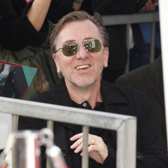 Tim Roth - Quentin Tarantino reçoit son étoile sur le Walk of Fame à Hollywood le 21 décembre 2015.