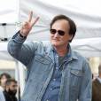 Quentin Tarantino reçoit son étoile sur le Walk of Fame à Hollywood le 21 décembre 2015.