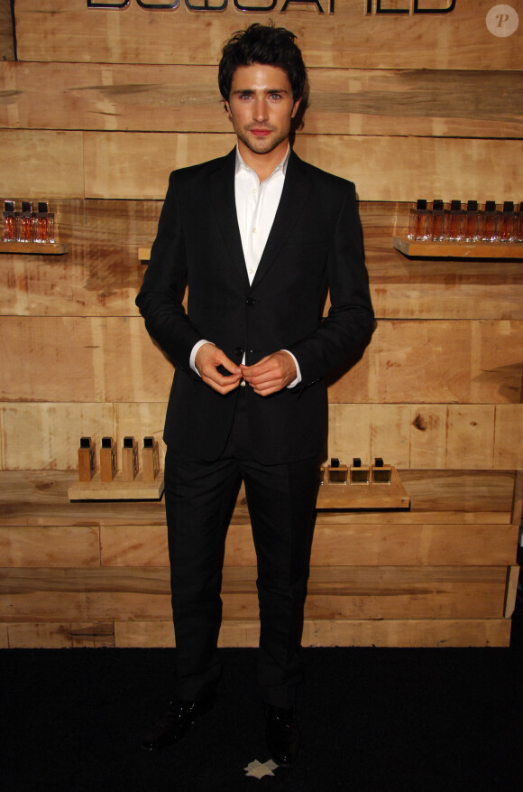 Matt Dallas à la soirée de lancement du parfum 'HE WOOD + SHE WOOD' organisée par la marque DSQUARED à New York, le 10 septembre 2008