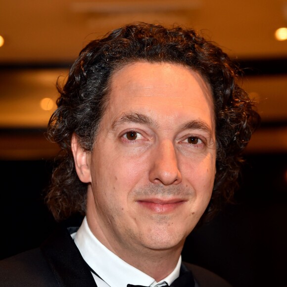 Exclusif - Guillaume Gallienne - L'équipe du film "The Little Prince" (Le Petit Prince) quitte l'hôtel Majestic pour aller monter les marches du film lors du 68e Festival International du Film de Cannes, le 22 mai 2015.