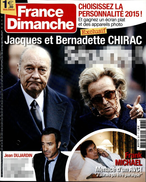 France Dimanche, n°3617, décembre 2015.