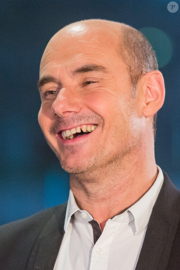 Exclusif - Bernard Campan, sur le bateau Jean Bruel à Paris pour le tournage de l'émission Toute la musique qu'on aime diffusée le 31 décembre 2015 au soir dès 00h30 sur TF1. © Cyril Moreau