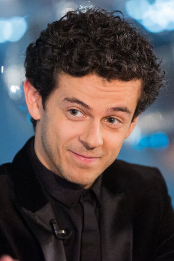 Exclusif - Michaël Gregorio, sur le bateau Jean Bruel à Paris pour le tournage de l'émission Toute la musique qu'on aime diffusée le 31 décembre 2015 au soir dès 00h30 sur TF1. © Cyril Moreau