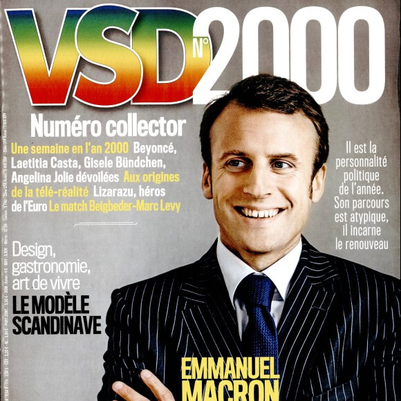 Magazine "VSD" en kiosques le 24 décembre 2015.