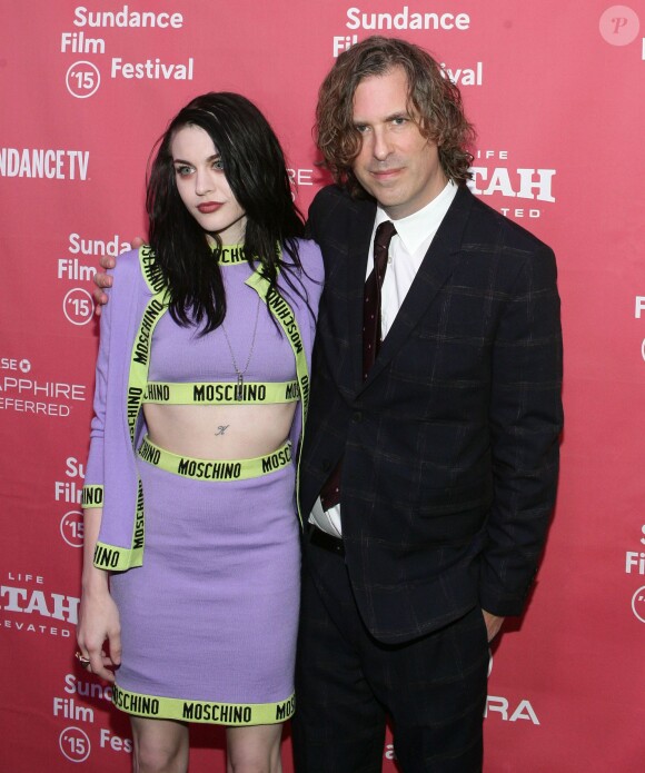 Frances Bean Cobain et le réalisateur Brett Morgen présentent le documentaire "Kurt Cobain: Montage of Heck" au Festival du Film de Sundance à Park City, le 24 janvier 2015.