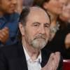 Michel Delpech, dans l'émission Vivement dimanche à Paris le 15 octobre 2014.