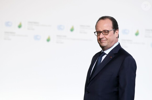 François Hollande - Arrivées des 150 chefs d'Etat pour le lancement de la 21ème conférence sur le climat (COP21) au Bourget le 30 novembre 2015. © Dominique Jacovides / Bestimage