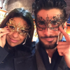 Alia et Ali ("Secret Story 9"). Après Milan, le duo profite d'un séjour à Venise ! Janvier 2016.