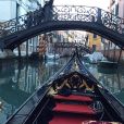     Alia et Ali ("Secret Story 9"). Après Milan, le duo profite d'un séjour à Venise ! Janvier 2016.    
