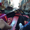 Alia et Ali ("Secret Story 9"). Après Milan, le duo profite d'un séjour à Venise ! Janvier 2016.