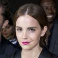 Emma Watson - People au défilé de mode, collection Haute-Couture automne-hiver 2014/2015 "Giambattista Valli" à Paris le 7 juillet 2014