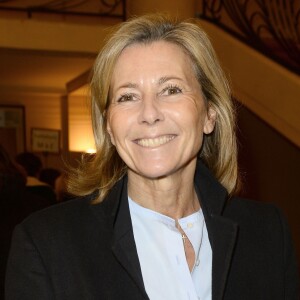 Claire Chazal - Concert caritatif "Hommage à Solenn" au bénéfice de la Maison de Solenn sous l'égide de la Fondation Hôpitaux de Paris - Hôpitaux de France au théâtre des Champs-Elysées à Paris, le 9 décembre 2015. © Guirec Coadic/Bestimage