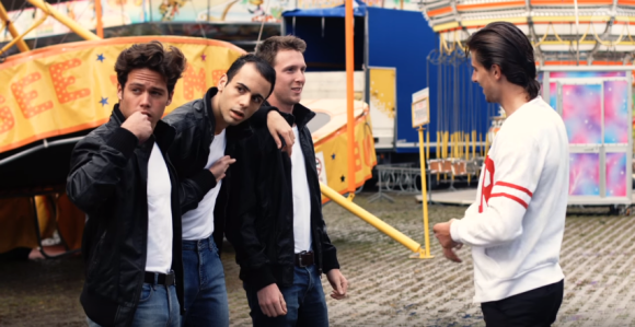 Peter Sagan et sa femme Katarina dans un remake très personnel du long métrage Grease