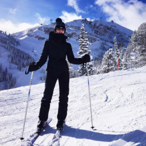 Photo de Rosie Huntington-Whiteley publiée le 25 décembre 2015.