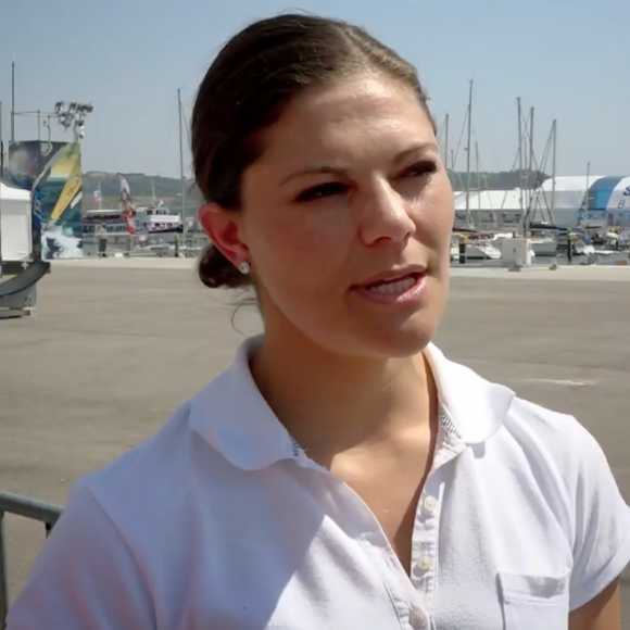 Image de la princesse Victoria de Suède dans le documentaire Aret med Kungafamiljen, documentaire d'une heure de Sara Bull pour la chaîne SVT sur l'année 2015 de la famille royale de Suède.