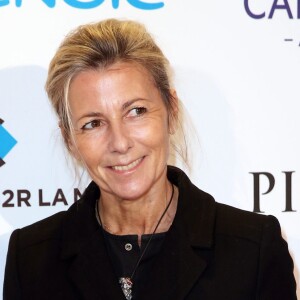 Claire Chazal à l'Espace Vendôme à Paris le 7 décembre 2015. © Dominique Jacovides