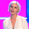 Nadège Lacroix sur le plateau du débrief de Secret Story 9, le 28 août 2015 sur NT1.
