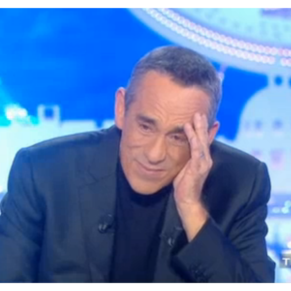 Thierry Ardisson ému par la jeune Jane Constance sur le plateau de Salut les terriens, le samedi 9 janvier 2016 sur Canal+.