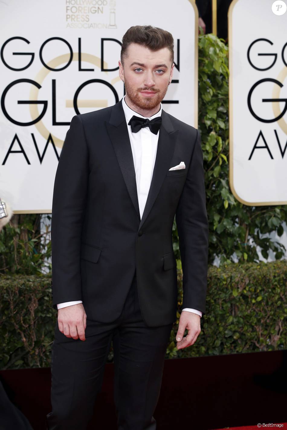 Sam Smith La 73e cérémonie annuelle des Golden Globe Awards à Beverly
