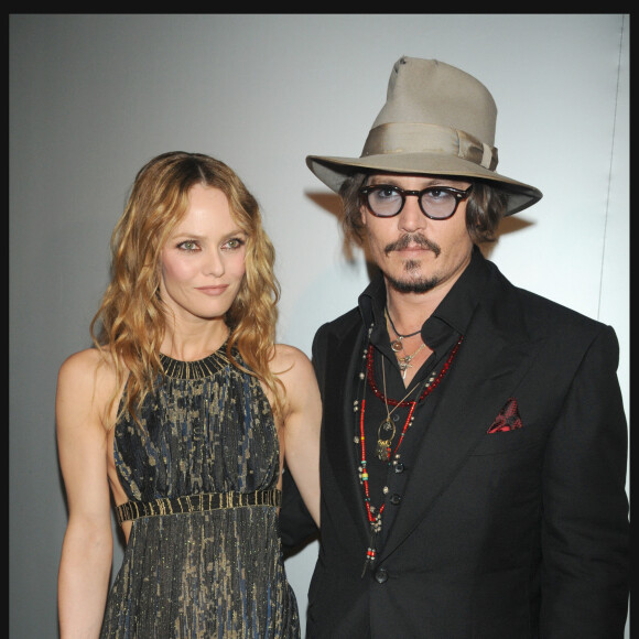 Johnny Depp et Vanessa Paradis - Soirée Chanel au Vip Room à Cannes, le 5 mai 2010