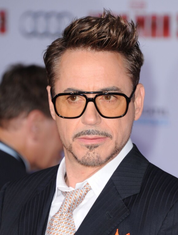 Robert Downey Jr. à la première d'Iron Man 3 à Los Angeles, le 24 avril 2013.