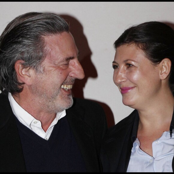Daniel Auteuil et sa femme Aude, Avant-première de Carnage, le 20 novembre 2011 à Paris. 