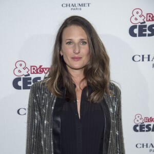 Camille Cottin - Soirée des Révélations César 2016 dans les salons de la maison Chaumet place Vendôme à Paris, le 11 janvier 2016.