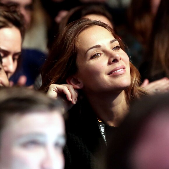 Jamel Debbouze et sa femme Mélissa Theuriau assistent à la soirée d'ouverture du 19ème Festival International du film de Comédie de l'Alpe d'Huez le 13 janvier 2016. © Dominique Jacovides/Bestimage