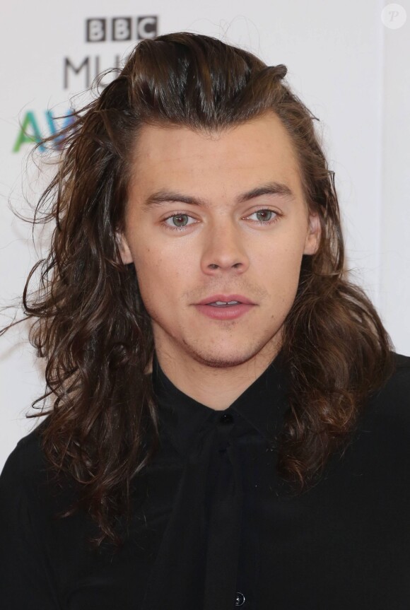 Harry Styles du groupe One Direction - Soirée des BBC Music Awards 2015 à Birmingham. Le 10 décembre 2015 10 December 2015.