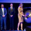 La reine Maxima des Pays-Bas à l'usine Van Nelle à Rotterdam le 13 janvier 2016 pour le lancement de la plate-forme NLGroeit.