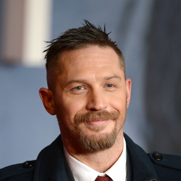 Tom Hardy à la première du film 'The Revenant' à Londres, le 14 janvier 2016