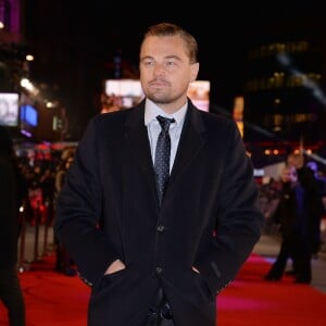 Leonardo DiCaprio à la première du film 'The Revenant' à Londres, le 14 janvier 2016