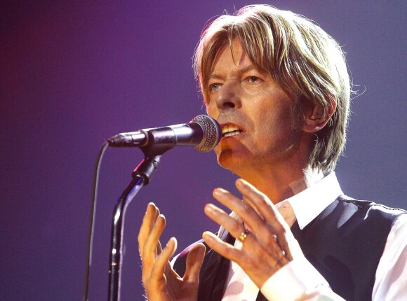 David Bowie à Londres en juin 2002.