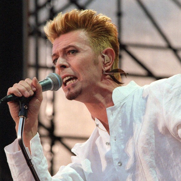 David Bowie à Luebeck le 7 juin 1997.
