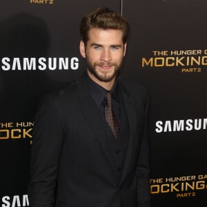 Liam Hemsworth à la première de 'The Hunger Games: Mockingjay Part 2' à New York, le 18 novembre 2015