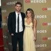 Miley Cyrus et Liam Hemsworth à la soirée CNN Heros à Los Angeles, le 11 décembre 2011
