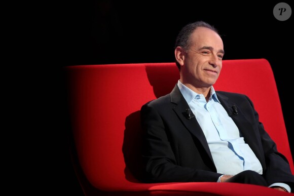 Exclusif - Jean-François Copé lors de l'enregistrement de l'émission Le Divan. Tournage réalisé le 9 janvier 2016, diffusé le mardi 19 janvier 2016. © Dominique Jacovides