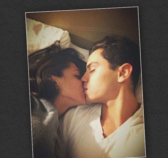 Jake T. Austin et Danielle Caesar sur Instagram, décembre 2015