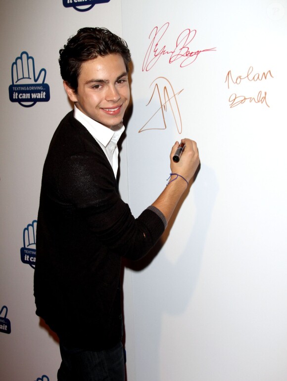 Jake T. Austin - Projection de "It Can Wait", issu du documentaire "From One Second To The Next" à West Hollywood, le 8 aout 2013.