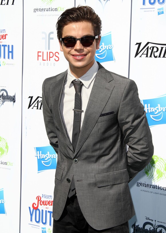 Jake T. Austin  au "Variety Power of Youth" à Los Angeles. Le 27 Juillet 2013