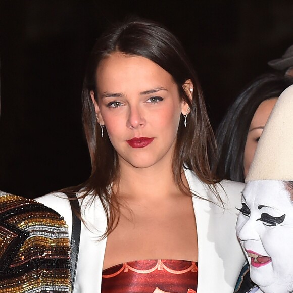 Pauline Ducruet arrive au chapiteau de Fontvieille pour assister au Golden Gala Show du 40e Festival International du Cirque de Monte Carlo, le 19 janvier 2016. © Bruno Bébert/Bestimage