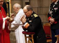 Prince Albert II de Monaco : Recueilli en carabinier pour la Saint-Sébastien