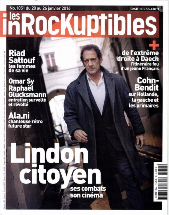 Le magazine Les Inrcokuptibles du 20 janvier 2016