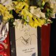 Des fleurs sur le cercueil d'Ettora Scola à la Casa del Cinema, Rome, le 21 janvier