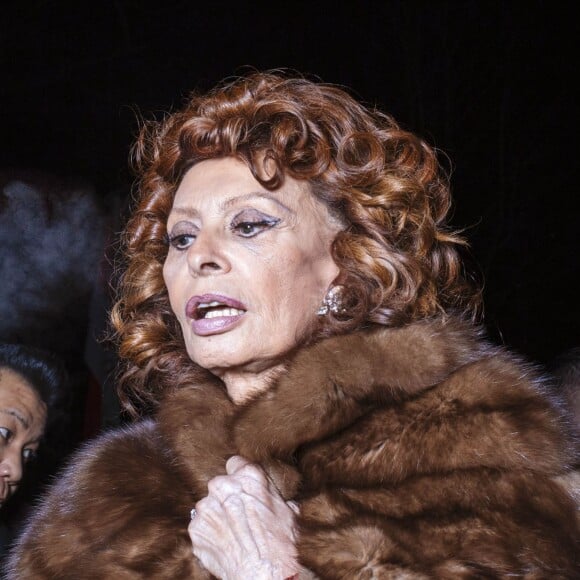 Sophia Loren - Soirée d'ouverture de la boutique DeRucci à Cologne le 19 janvier 2015