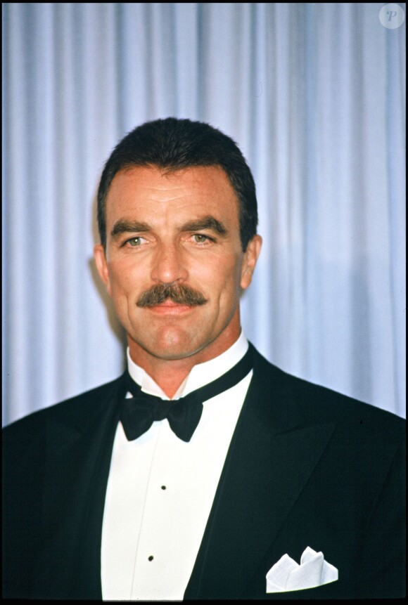 Tom Selleck - Soirée des Oscars à Hollywood en 1988